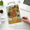 Van Gogh Sunflower Art Clipboard Decorative Clipboard For School