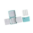 thumbnail image 5 of balikha Watercolor Palette Paint Palette Mini Portable with Lid Travel Gouache Mixing Tray for Acrylic & Oil Paints Nail Art Graffiti Blue, 5 of 9
