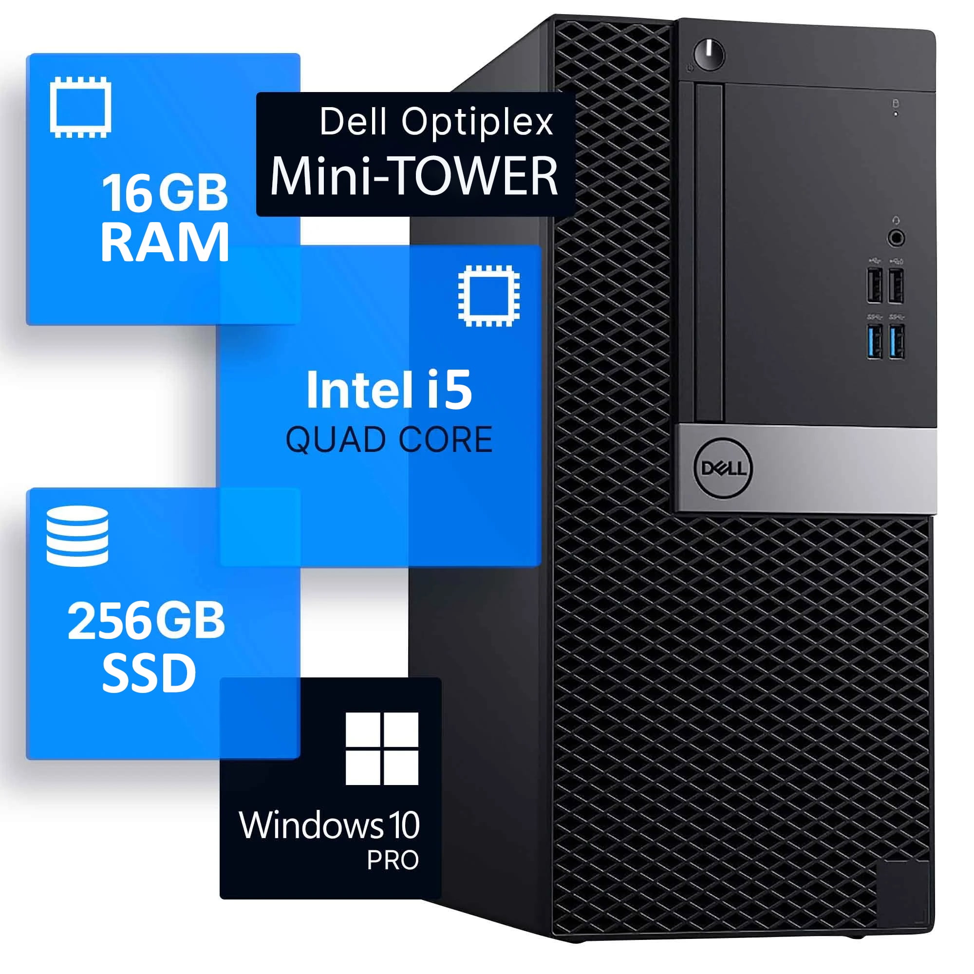 DELL Desktop PC OptiPlex Mini Tower Business Computer | Intel Core