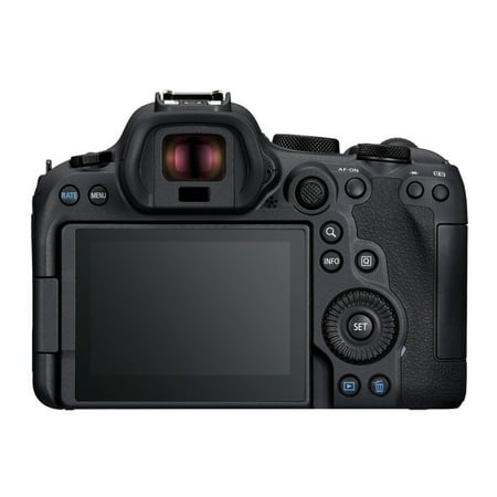 Canon - EOS R6 Mark II Mirrorless Camera (Body Only) with Stop Motion Animation Firmware - Black