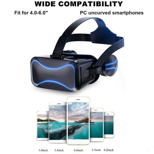 Gafas de realidad virtual Bling Bling 3D para juegos y películas en 3D