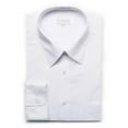 thumbnail image 2 of Marquis Mens Classic Fit Solid White Cotton Blend Dress Shirt, 2 of 2