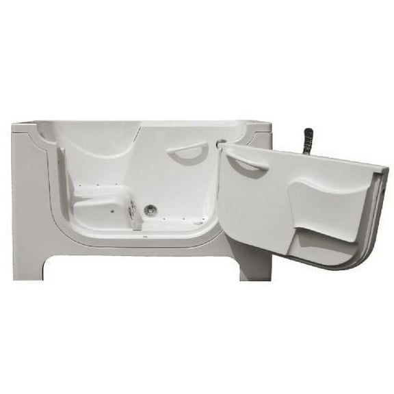 MediTub 3060WCAR-DC 60" x 30" Walk In Combination Air and Whirlpool Tub with Whe