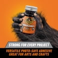 thumbnail image 2 of Rubber Cement with Brush Applicator, Photo Safe, Clear, 4 fl oz, Clear (Pack of 2), 2 of 3