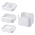 thumbnail image 1 of White Creative Environmentally Friendly Durable Kitchen Multi-function Cooking Box Chopsticks Spoon Juice Storage Set Household Goods Gadget Storage, 1 of 9