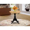 thumbnail image 2 of East West Furniture EST-OBL-TP, Medium, Oak and Black, 2 of 7