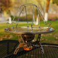 thumbnail image 3 of Toaster Outdoor Stainless Steel 4 Slice Toast Bread Pan Camping Barbecue Rack, 3 of 5