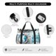 thumbnail image 4 of Balery Let's go Travel Around the World Bolsa de Gimnasio para Mujeres, Bolsa de Viaje con Bolsillo Húmedo, Bolsa de Fin de Semana para Mujeres, Bolsa de Viaje Resistente al Agua, 4 of 7