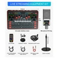 thumbnail image 5 of G3 Professional Sound Card Usb Microphones Mixer Interface Wired Microphone For Phone Tabletop PC Recording Studio ,Easy to Use, 5 of 5