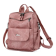 thumbnail image 3 of Mochila Antirrobo Malubero De Cuero Sintético Rosa, 3 of 3