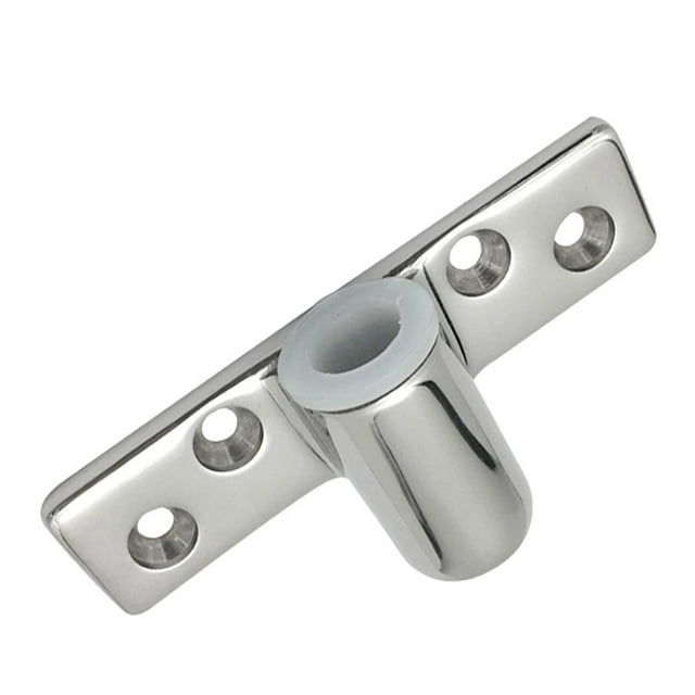 Kenally Rowlock Socket Silver Line Oarlock Sockets Soporte de montaje lateral Canoa de pesca Veleros Piezas de hardware Reemplazos de Bombillas para automóviles