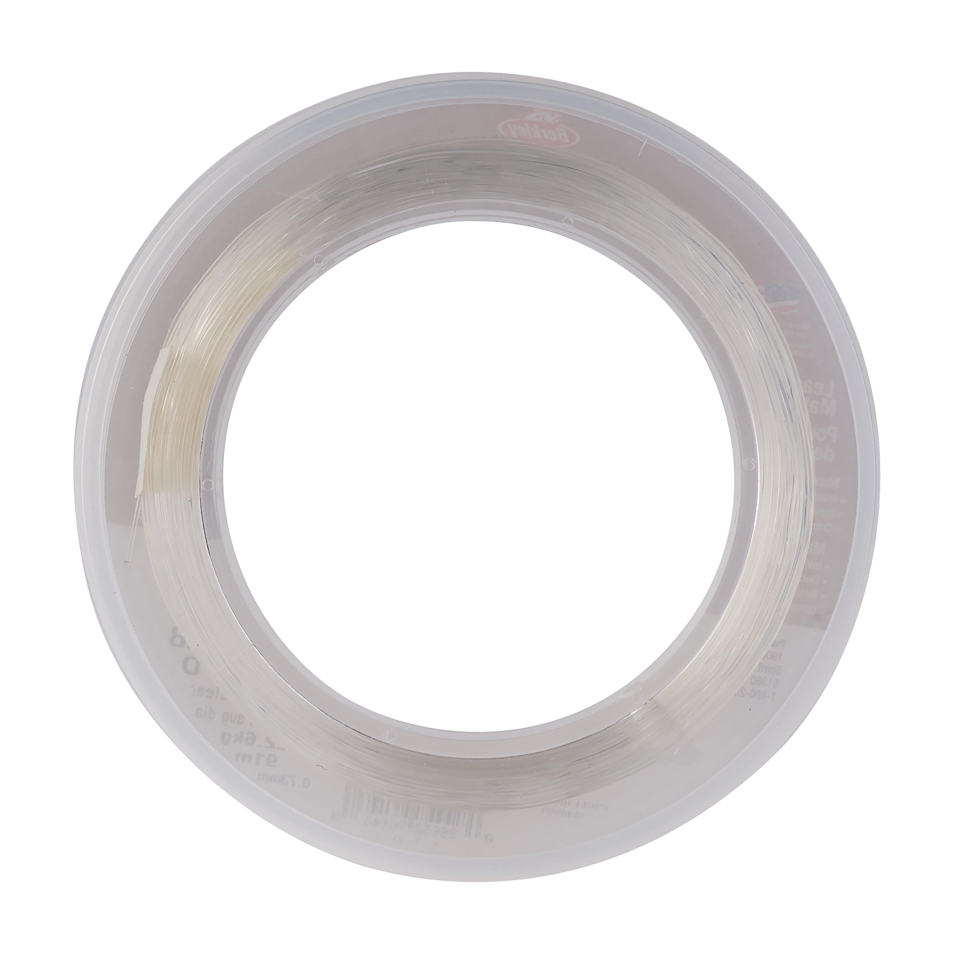Berkley ProSpec® Chrome 100% Fluoro Leader Fishing Line, Clear, 60 lb Test Strength, 75 yd