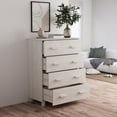 thumbnail image 5 of vidaXL Sideboard Buffet Console Cabinet for Kitchen HAMAR Solid Wood Pine, 5 of 32