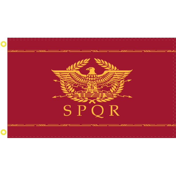 Ancient Rome Spqr 3'x5' Flag Rough Tex® 100d - Walmart.com