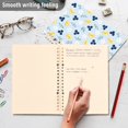 thumbnail image 4 of FORMRS 1-Subject Spiral Notebook 8" x 5" College Ruled 60 Refillable Sheet A5 Hard Cover, Blue Blueberries Pattern, 4 of 7