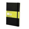 Moleskine Classic Softcover Notebook, 1 Subject, Unruled, Black Cover, 8.25 x 5, 192 Sheets (MSL17)