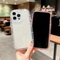 thumbnail image 3 of Case for iPhone 11, Clear Soft [Back & Edge Airbag Shock-Absorbing] Non-Yellowing Crystal TPU Silicone Shockproof Bumper Phone Cover Slim Candy Colors Transparent Phone Shell for Women - White, 3 of 15