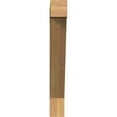 thumbnail image 2 of Ekena Millwork 3 1/2"W x 26"D x 26"H Traditional Block Smooth Bracket, Western Red Cedar, 2 of 25