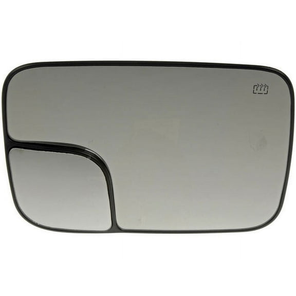 Right Door Mirror Glass - Compatible with 2005 - 2009 Dodge Ram 2500 2006 2007 2008