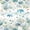 Teal, variant on Erosebridal Lion Elephant Animal Twin Quilt Set for Boys Girls, Tropical Leaf Print Twin Coverlet Set, 2 Pieces