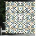 thumbnail image 4 of Ambesonne Ethnic Shower Curtain, Marrakesh Motif, 69"Wx75"L, Multicolor, 4 of 5