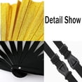 thumbnail image 5 of Boots On The Ground Hand Fan with Holster,Fans for Line Dancing Snap,Iridescent Clack Hand Fans,Clack Fan,Handheld Fan Foldable Line Dance (Color), 5 of 8