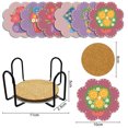 thumbnail image 1 of Cuadros Decorativos Posavasos de diamante DIY con estante Creative Chic Drink Cup Pad para el hogar (BD207) Ndcxsfigh Nuevos Originales, 1 of 1