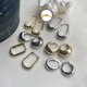 thumbnail image 2 of Pendientes circulares de oro de Plata de Ley 925 para mujer, pendientes de moda, joyería para prevenir alergias, accesorios de fiesta G, 2 of 2