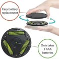 thumbnail image 5 of Indoor Motion Sensor Night Light,LED Battery Operated Lamp,Auto ON / OFF 3M Adhesive(3pcs,Warm White), 5 of 5