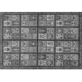 thumbnail image 1 of Ahgly Company Indoor Rectangle Abstract Gray Modern Area Rugs, 7' x 10', 1 of 4