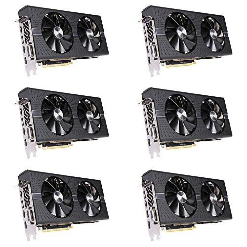 6 Pack Of Sapphire Technology Sapphire Nitro Radeon Rx 580 Directx 12 nt 4g 2l 4gb 256 Bit Gddr5 Crossfirex Atx Video Card Walmart Com Walmart Com