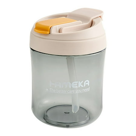 

Straw or Straight Drinking Water Bottle Direct Drinking and Straws Double Design for Outdoor Fitness and Enthusiasts White