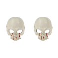 thumbnail image 3 of Bewildely Fiesta de guardia facial de media espuma de calavera de Halloween Calavera ensangrentada 2Conjunto, 3 of 6