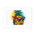 thumbnail image 1 of Sunglasses PineFruit Tropical Style Fruit Photo Mount Frame Picture Art Painting Desktop 5x7 inch, 1 of 3