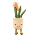 thumbnail image 1 of EasyLife Cute Simulation Small Flower Doll Decoration Living Room Tulip- Bouquet Plush Toy Doll Doll Girl Heart Cute Tulip- Flower Succulent Hug- Plush, 1 of 3