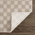 thumbnail image 4 of BoutiqueRugs Truls Farmhouse Area Rug - Machine Washable - Outdoor Safe - Beige, Cream - 5'3" x 7', 4 of 12
