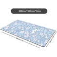 thumbnail image 2 of Cute Computer Desk Mat for Keyboard Large Mouse Pad Kawaii Aesthetic Bunny Supplies Desk Decor Accessories for Woman Office Desktop XL Extended Anime Gaming Non Slip Pad, 2 of 6