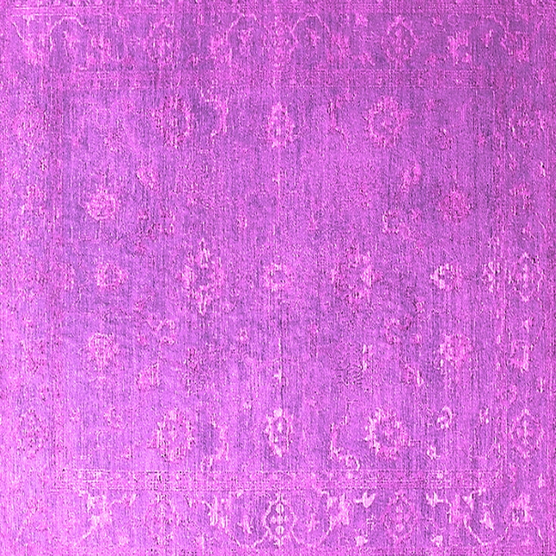 Ahgly Company Indoor Square Persian Pink Bohemian Area Rugs, 6' Square ...