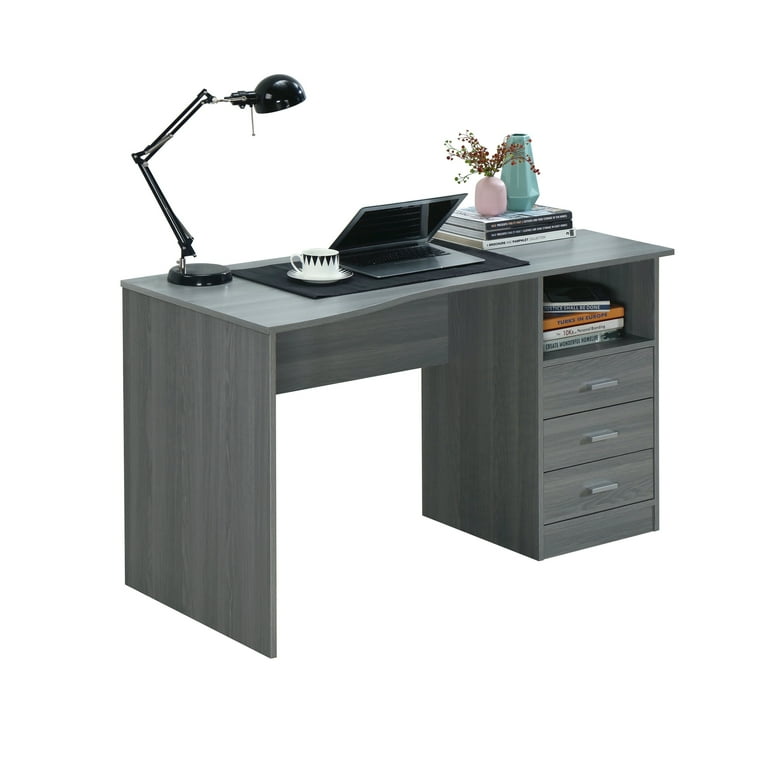 Grey desk walmart discount