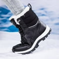 thumbnail image 4 of Women's Insulated Warm Winter Boots - Waterproof & Snow-Ready, Cozy Lining for Hiking, Work & Daily Wear, Stylish Comfortable Design, 4 of 6