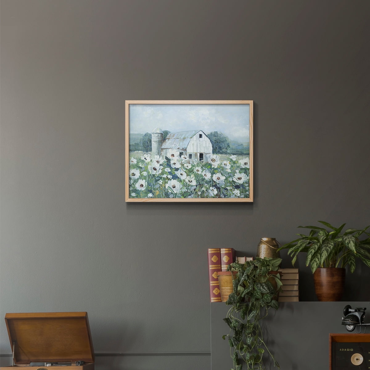 Dream Fields by Sally Swatland - Restickable Framed Giclée Print