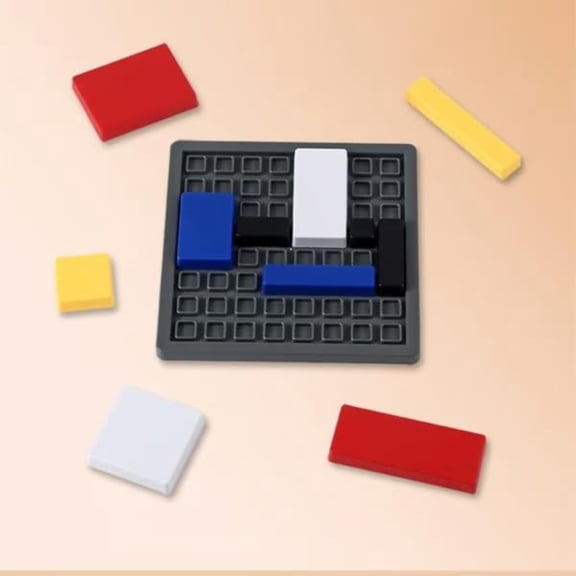 Logic Puzzle Brain Teaser Kit – 88 Challenges Across 4 Difficulty Levels, Portable Mind Game for Students & Adult Learners 1PC