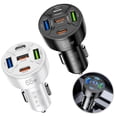 thumbnail image 7 of 65W Car Charger 5 Ports USB Charger Fast Charging for Charger Adaptor, 7 of 7