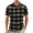 Black, variant on IAJDKMEK Halloween Men's Polo Short Sleeve Shirt - Lightweight Button-Down Knit Shirt, Breathable Summer Shirt for Summer Daily, Golf Shirt & Costume Events,Black L