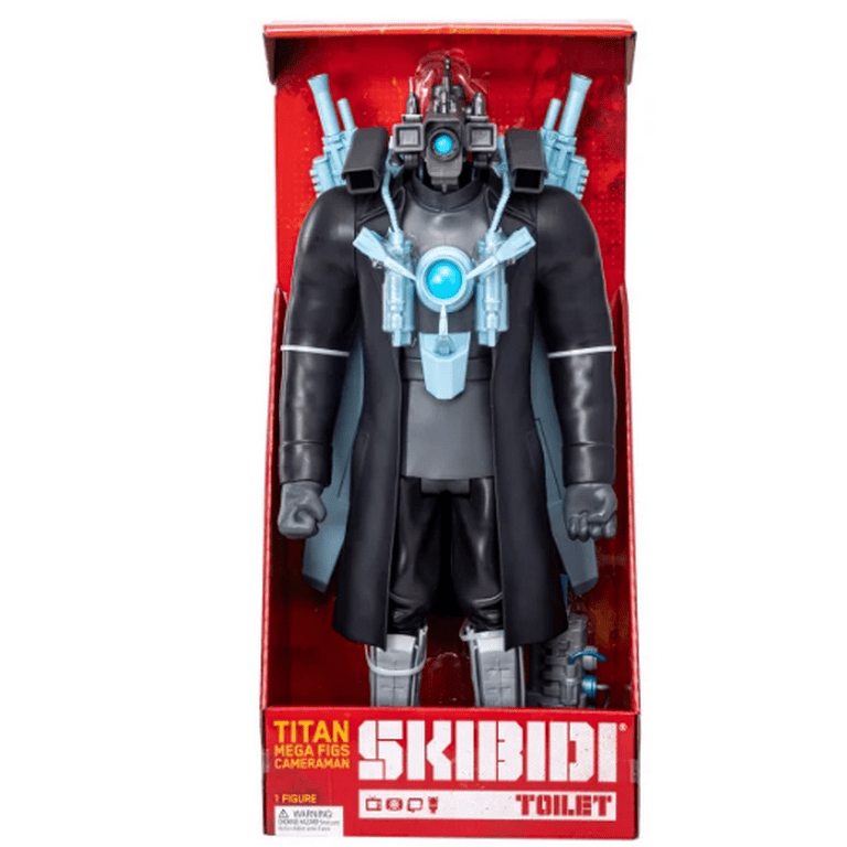 Skibidi Toilet 24” Titan Figure Cameraman - Walmart.com