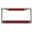 Chrome/Carbon/Red, variant on German Shepherd Dog is My Co-Pilot Style Heavy Duty Metal License Plate Frame Personalise/Car Accessories Car Tag Holder Cover (Carbon) (Bl/Carbon/Lime Green)