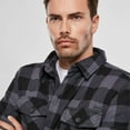 thumbnail image 6 of BRANDIT INDIVIDUAL WEAR Adult Male Flannel Lumber Black Gray Check Jacket, Size: 4XL (9478-12028-4XL), 6 of 7