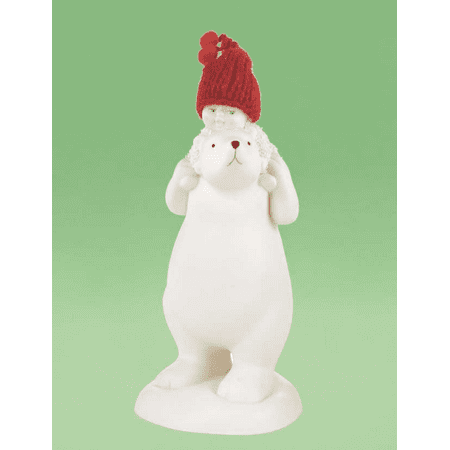 Department 56 Heart - Department 56 Snowbabies Bear Back Ride New