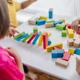 thumbnail image 5 of Melissa & Doug 75 Multi-Colored Wooden Blocks, 5 of 9