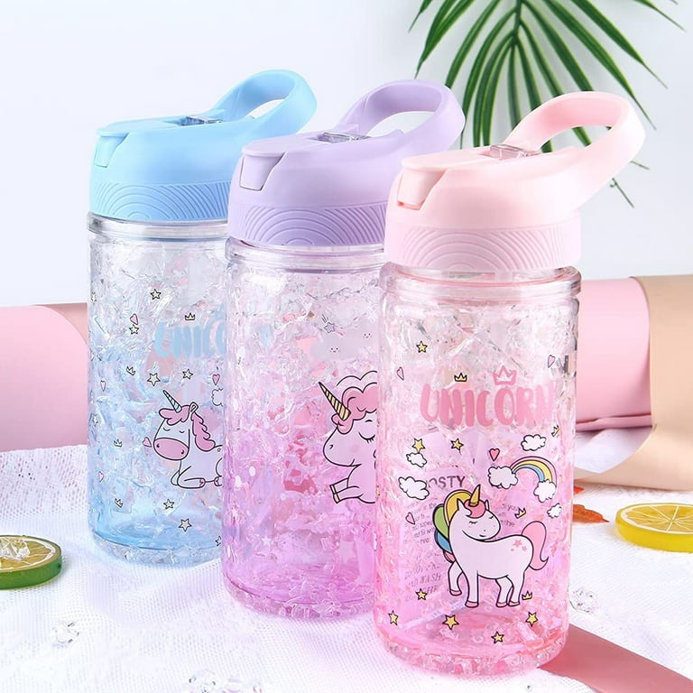 Unicorn Drink More Water Collapsible Water Bottle for Kids 19 oz 550ml BPA  Free Leakproof Silicone R…See more Unicorn Drink More Water Collapsible